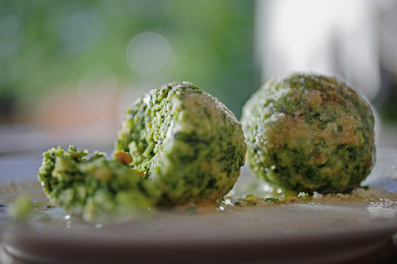 Spinatknödel - Südtiroler Küche